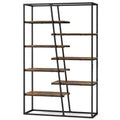 Costway 71 Tall Bookshelf with Heavy-duty Metal Frame 7-Tier Industrial Etagere Bookcase