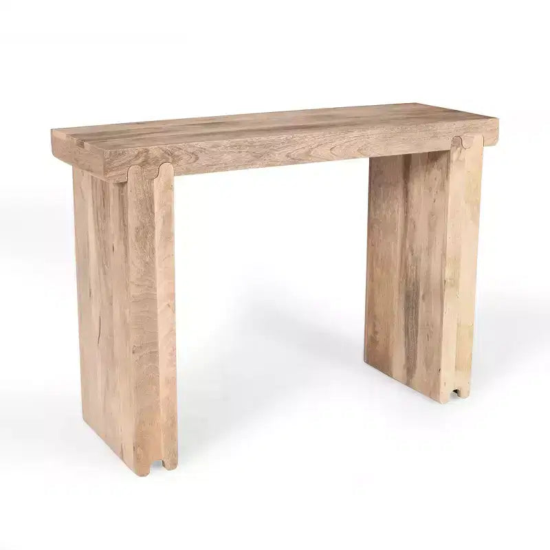Tavolo consolle Whisen in stile retrò e minimalista, tavolo da ingresso multiuso, facile da montare (versione aggiornata)