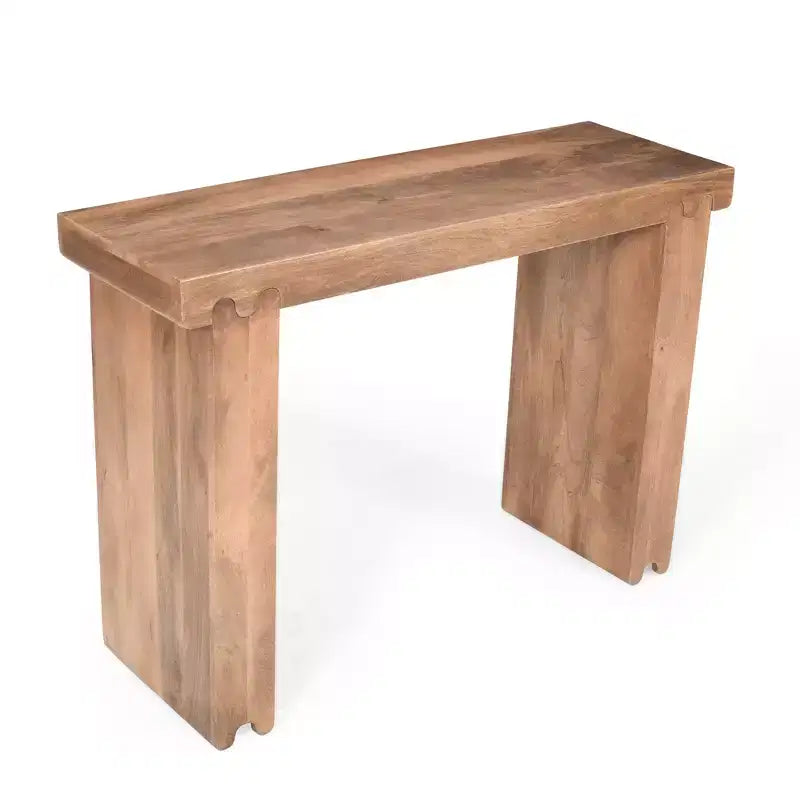 Tavolo consolle Whisen in stile retrò e minimalista, tavolo da ingresso multiuso, facile da montare (versione aggiornata)