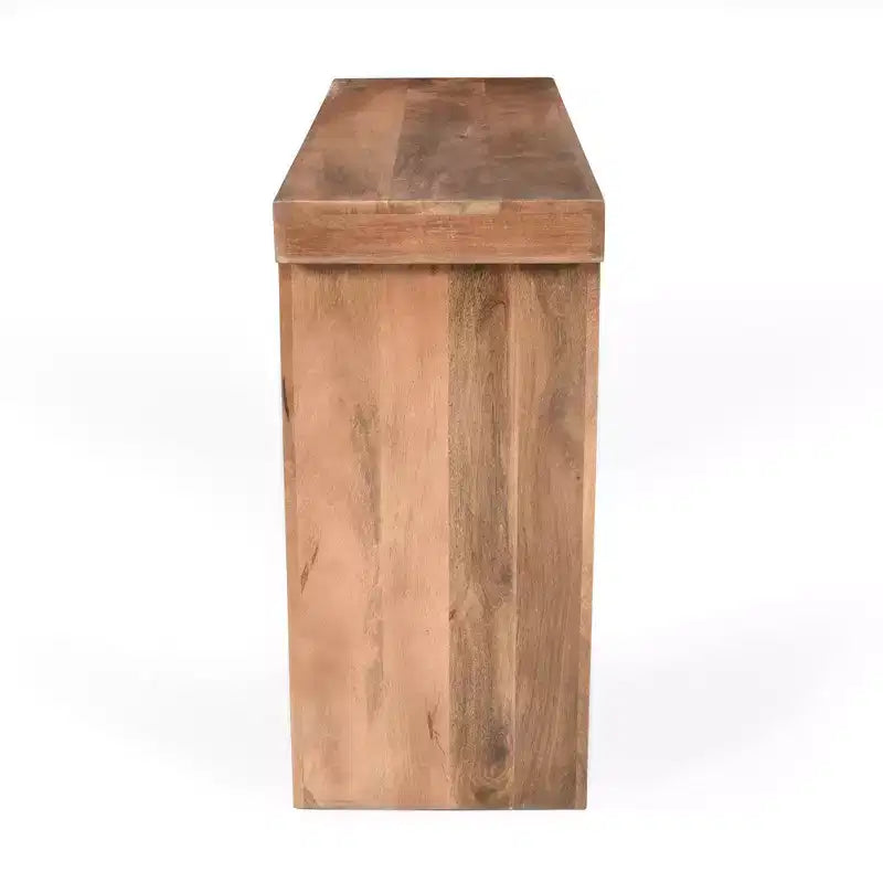 Tavolo consolle Whisen in stile retrò e minimalista, tavolo da ingresso multiuso, facile da montare (versione aggiornata)