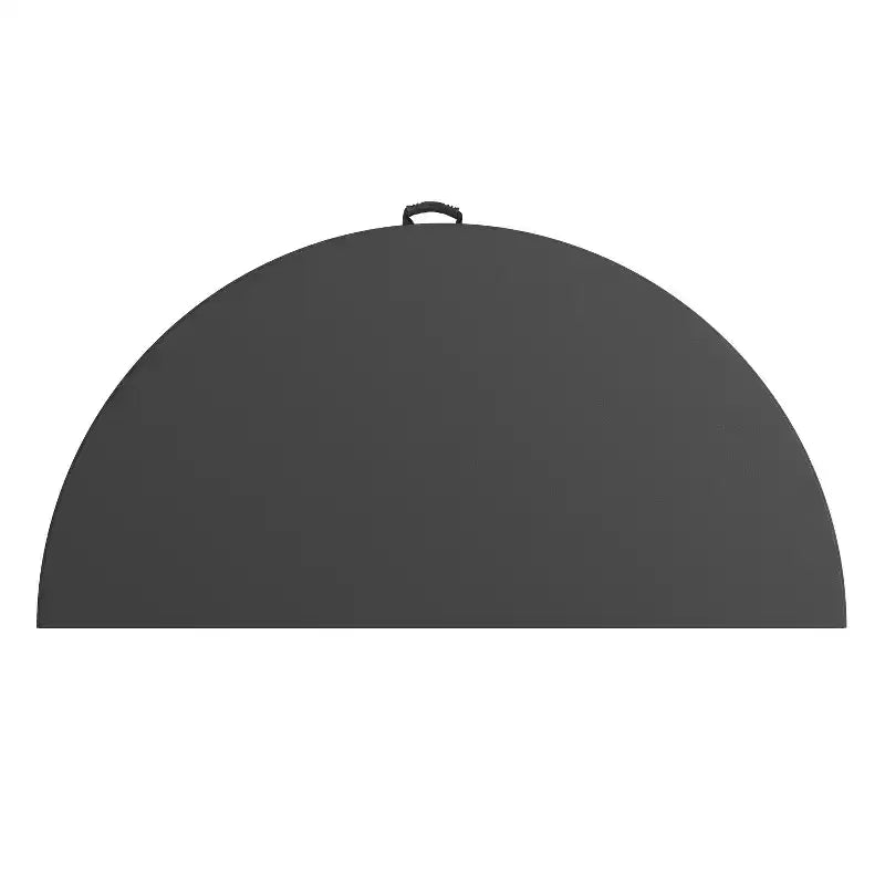 Tavolo pieghevole rotondo in plastica bi-fold Flash Furniture da 5,89 piedi per banchetti ed eventi con maniglia per il trasporto